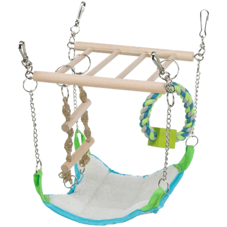 Suspension Bridge with Hammock