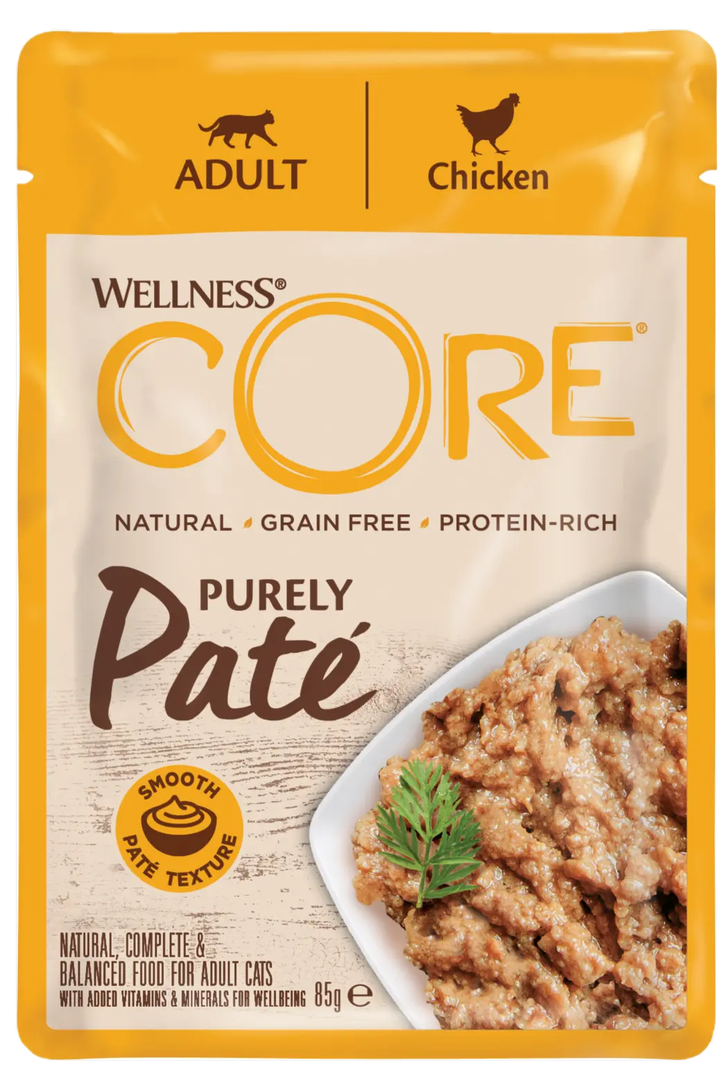 Cat purely pate, Chicken