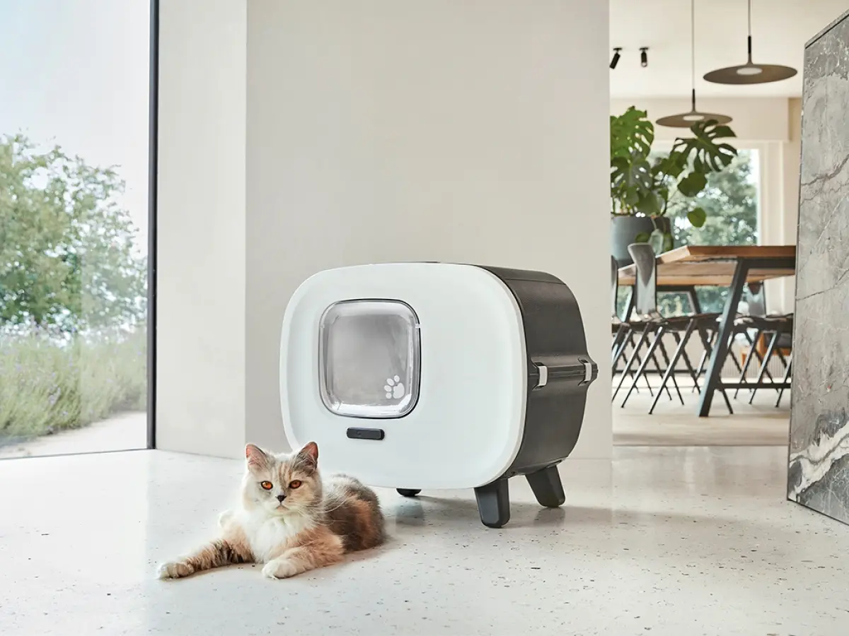 Kattlåda Mira DeLuxe med tak