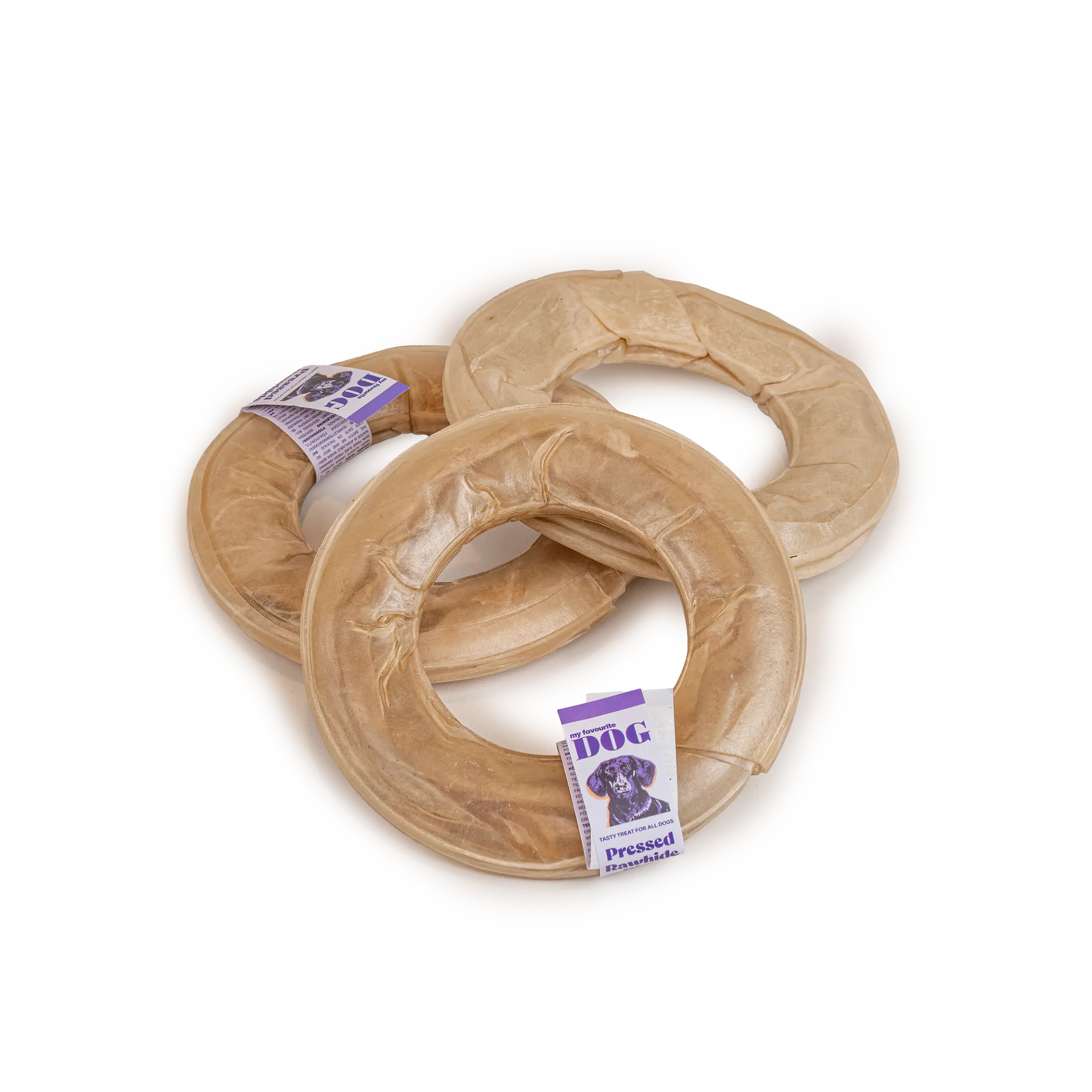Pressed Rawhide Ring - Natural