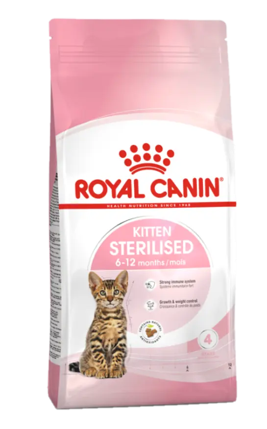 Kitten Sterilised Torrfoder för kattunge