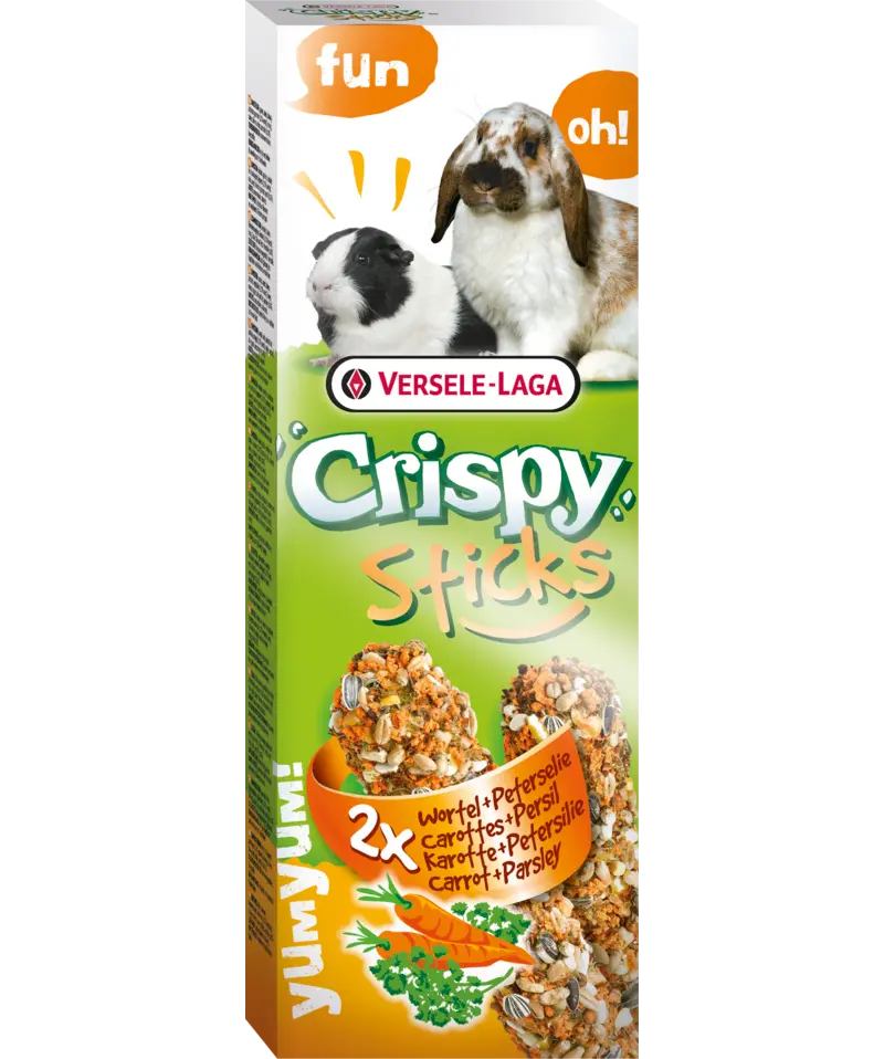 CrispySticks Rabbit-GuineaPig Carrot/Parsley