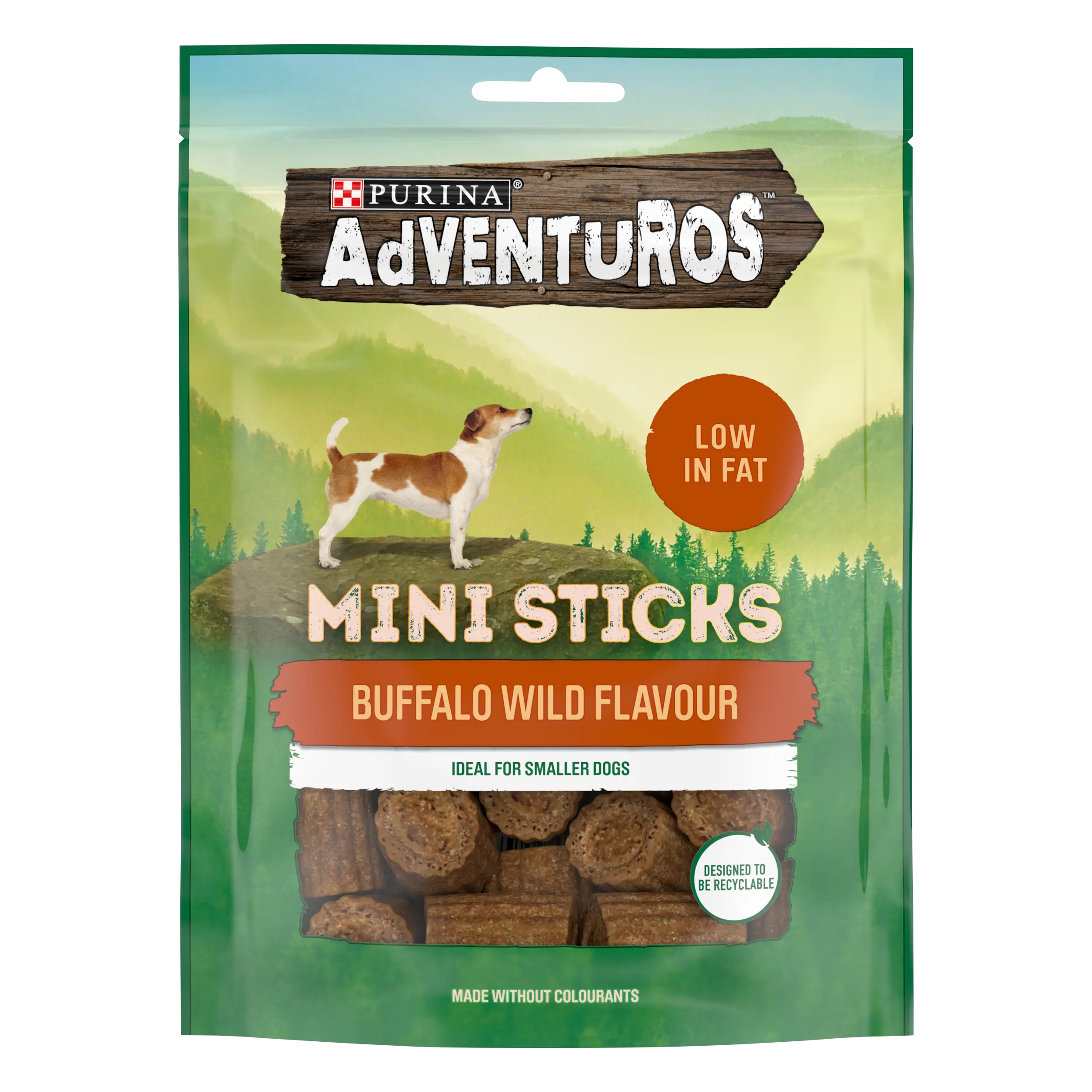 Adventuros Mini Sticks Buffalo Flavour