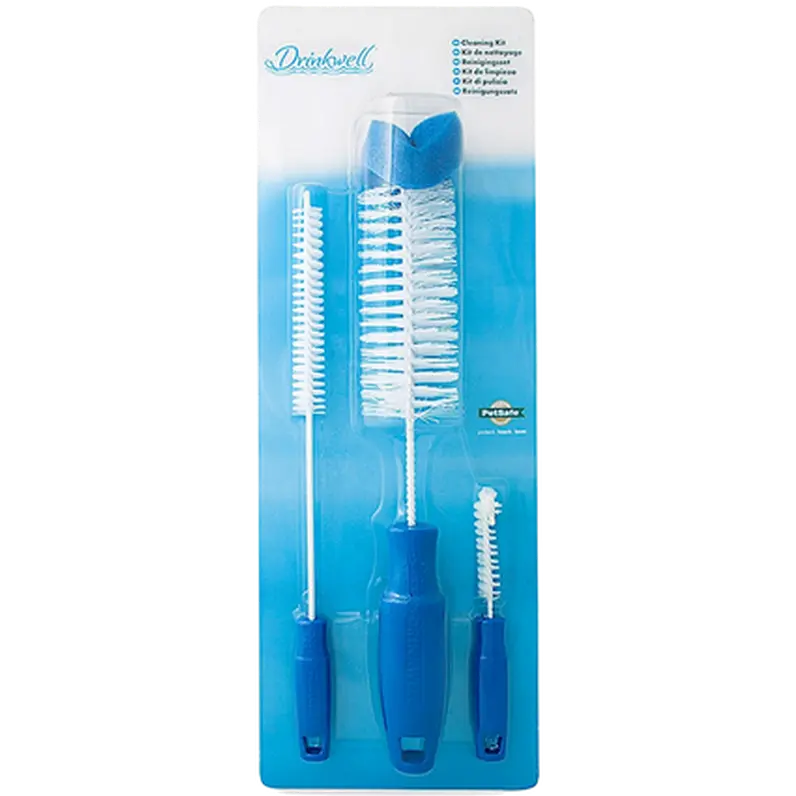 Pet Fountain Cleaning Kit 3 Brushes