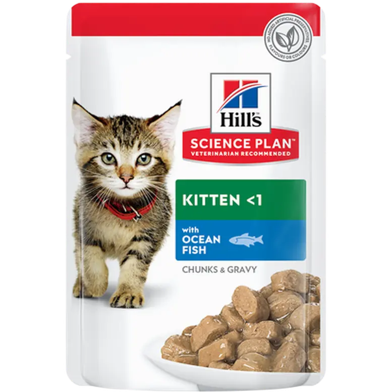 Kitten Chicken Ocean Fish Pouch - Wet Cat Food