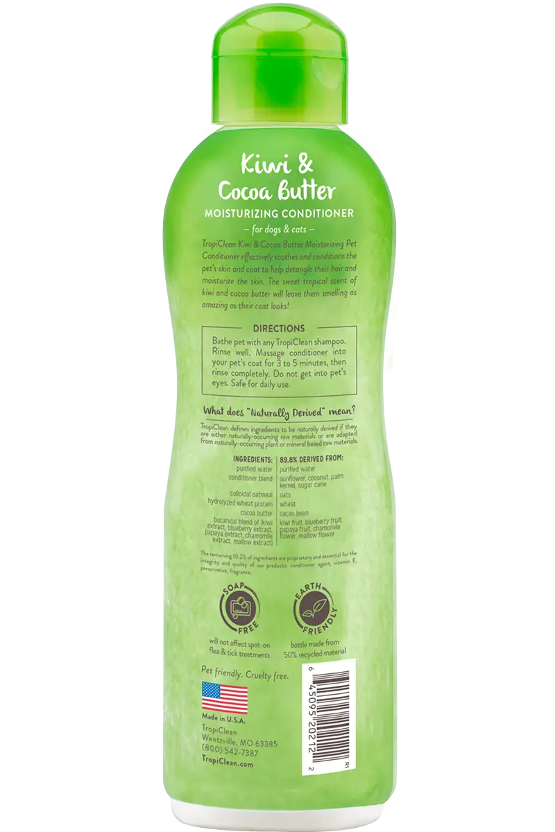 Kiwi & Cocoa Butter Moisturizing Conditioner for Pets