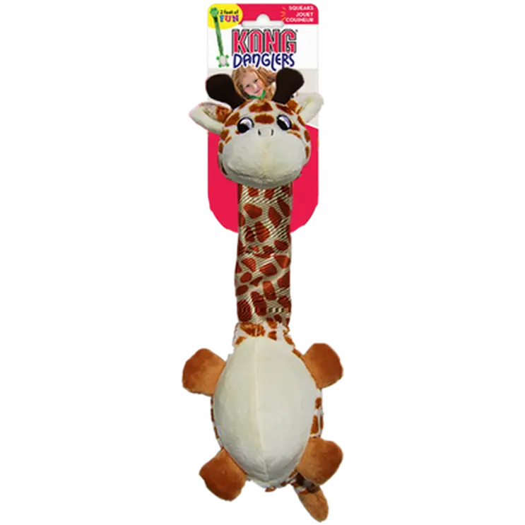 Danglers Giraffe Dog Toy