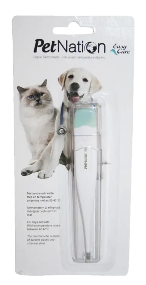 Febertermometer för husdjur