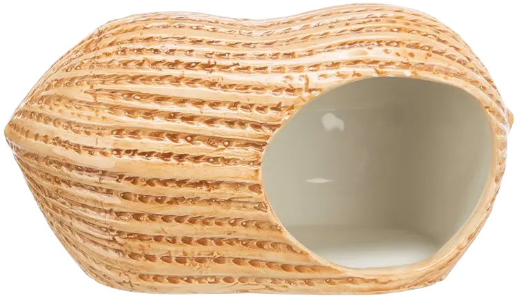 Keramikhus Jordnöt - För Hamster/Möss