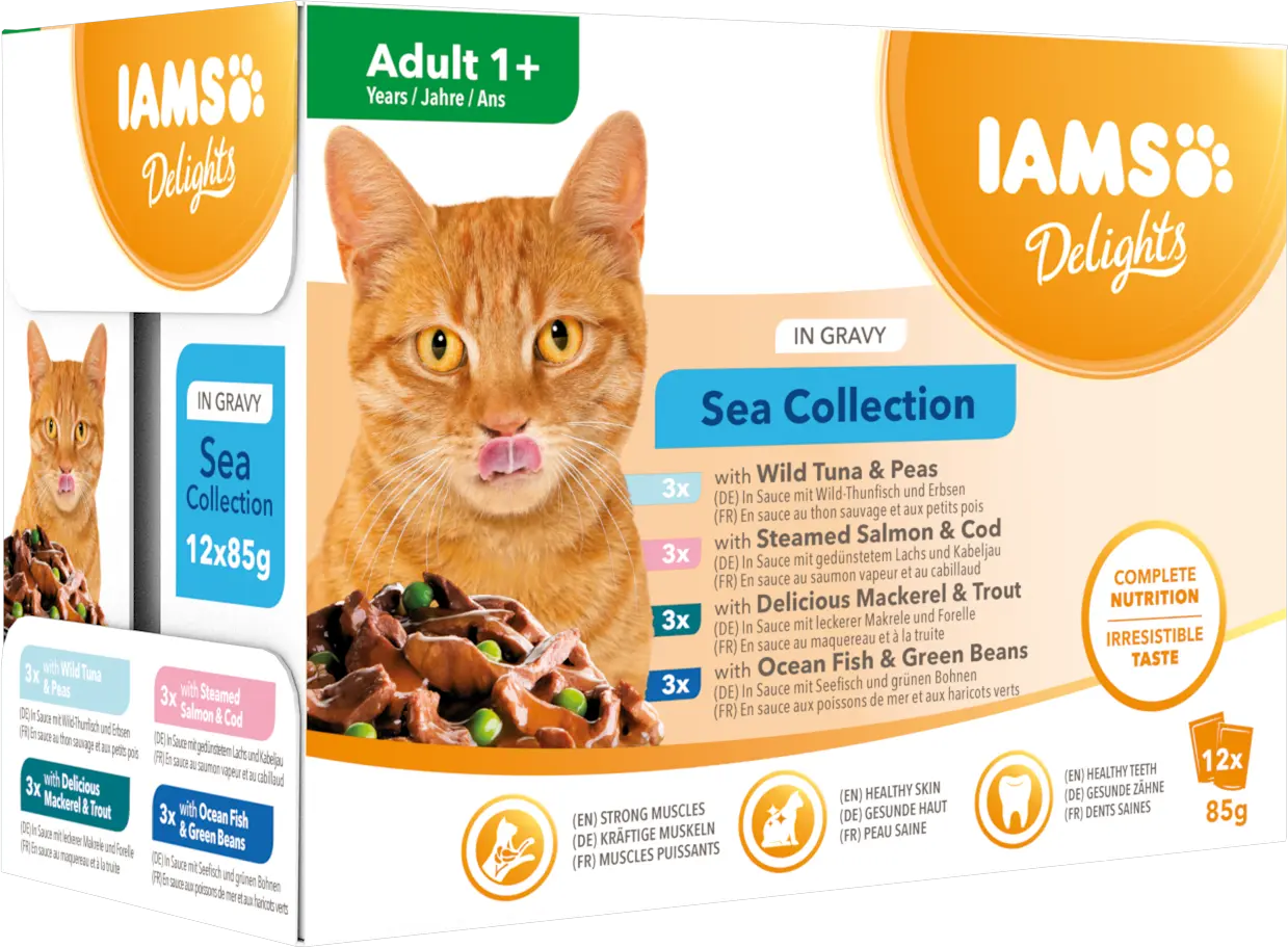 Cat Delights Gravy Multipack Sea