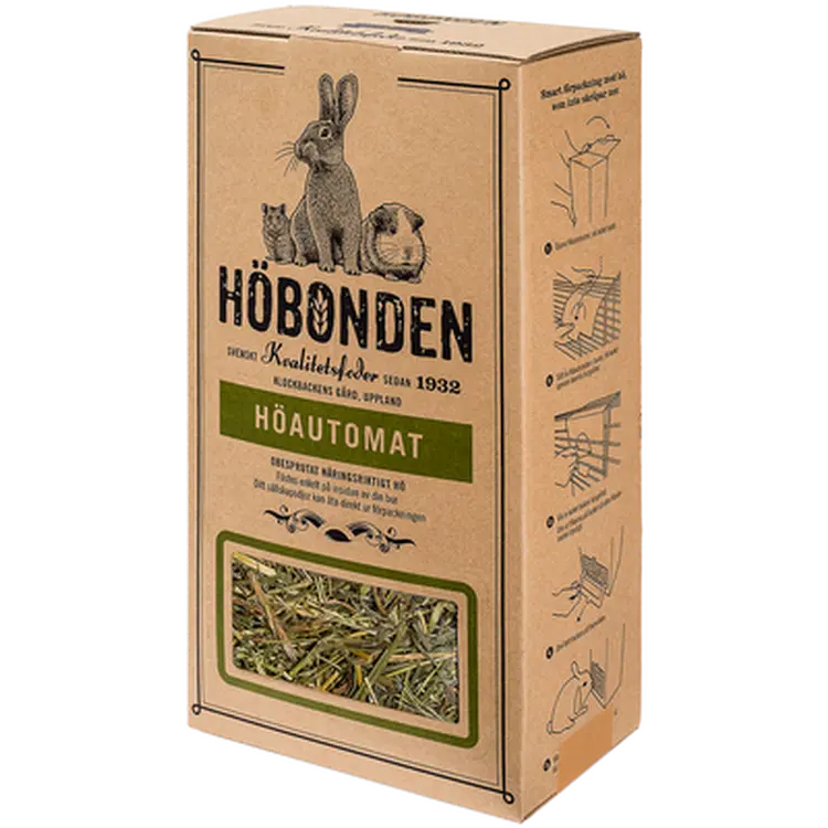 Höautomat med Hö