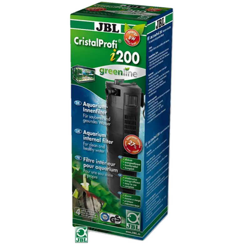 CristalProfi i200 Greenline Internal Filter 300-720L/h