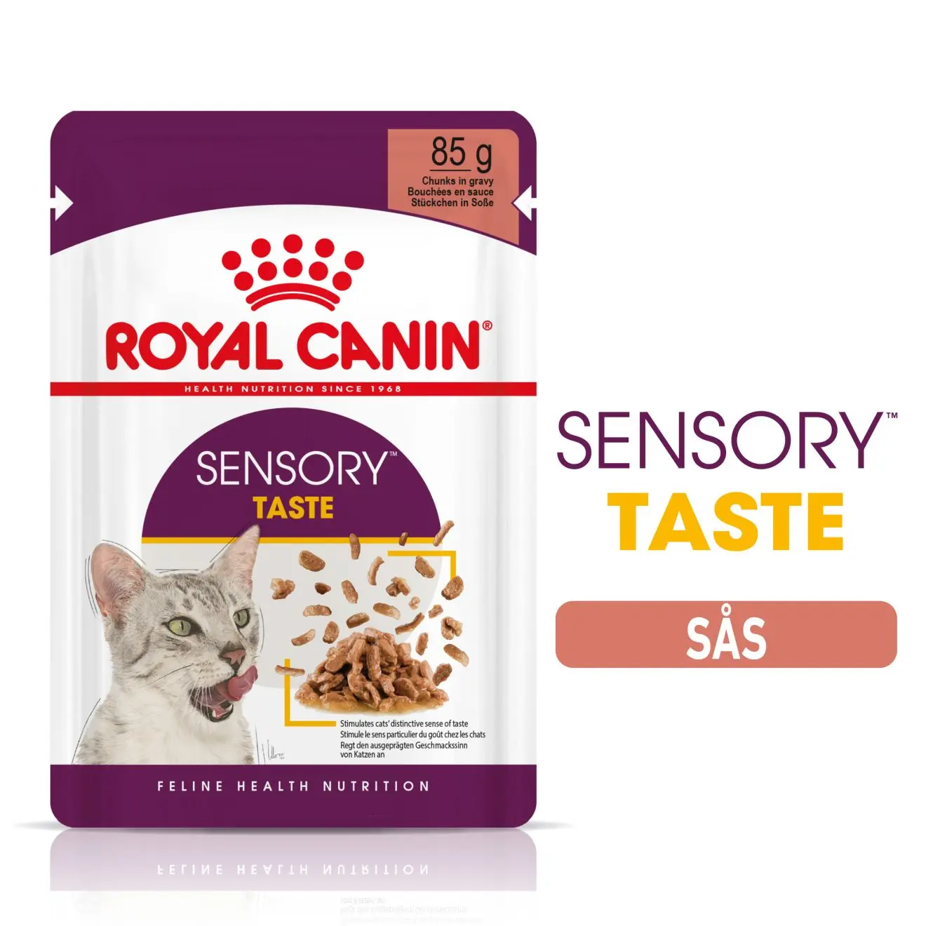 Sensory Taste Gravy Adult Våtfoder för katt
