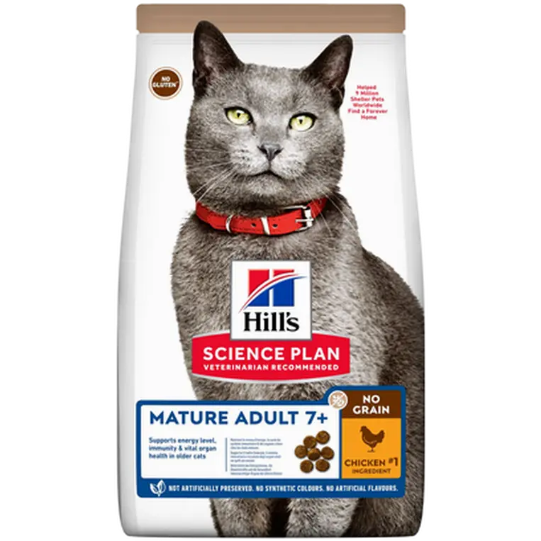 Mature Adult No Grain Chicken - Dry Cat Food Grainfree