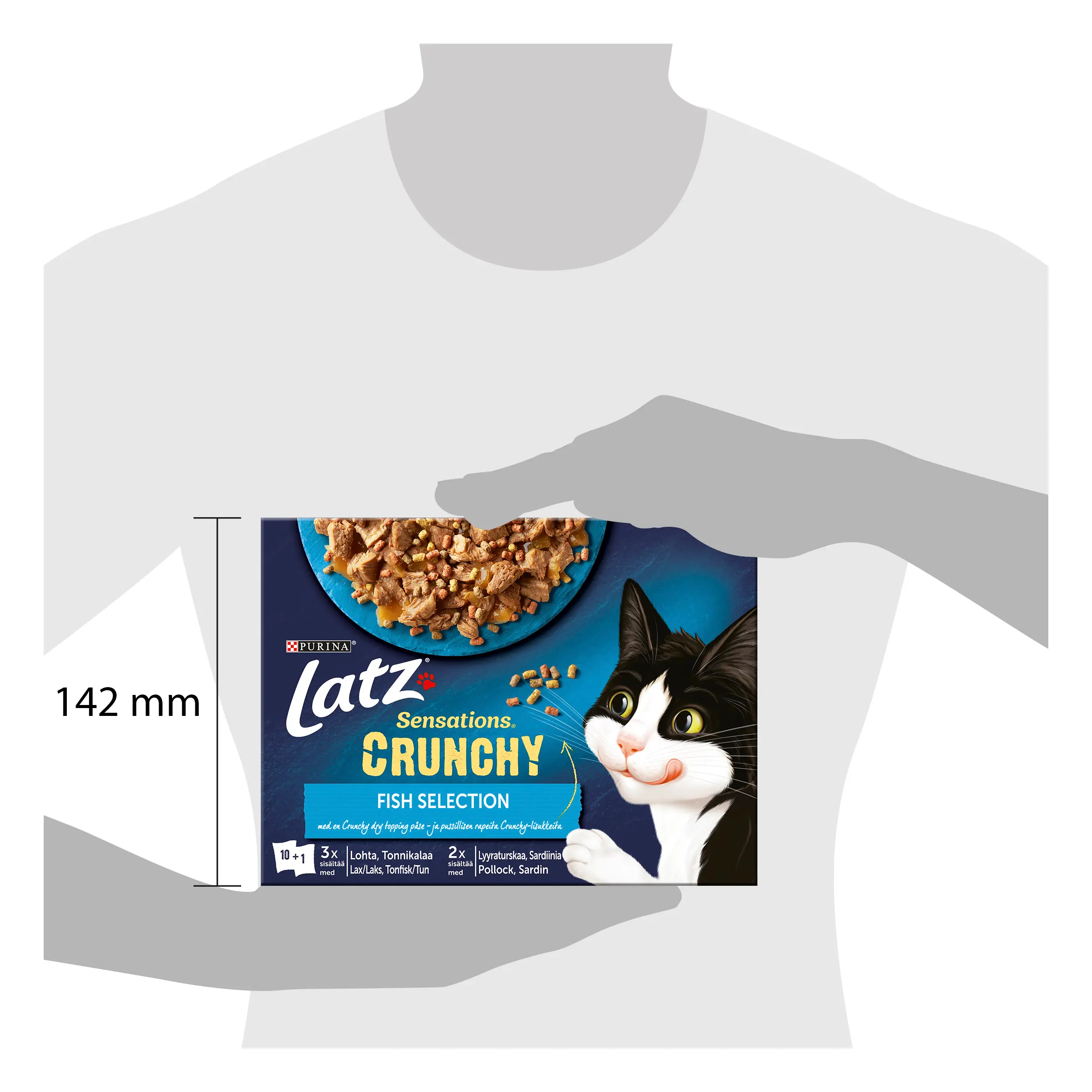 Latz Sensations Crunchy Fish i géle