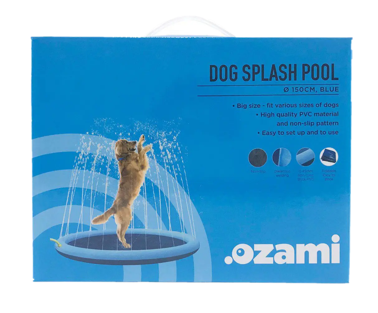 Dog Splash Pool Blå
