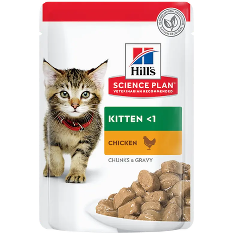 Kitten Chicken Ocean Fish Pouch - Wet Cat Food