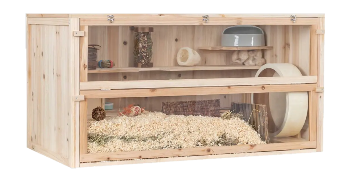 Gnagarbur möss/stor hamster trä