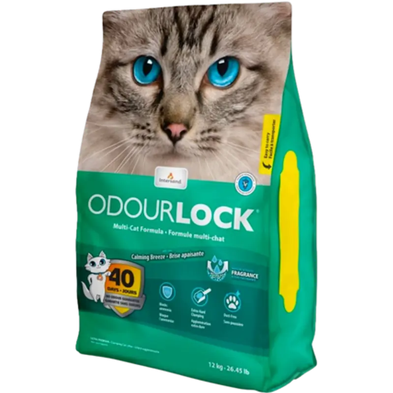 Intersand Odour Lock Calming Breeze Multi Cat Formula - Cat Litter