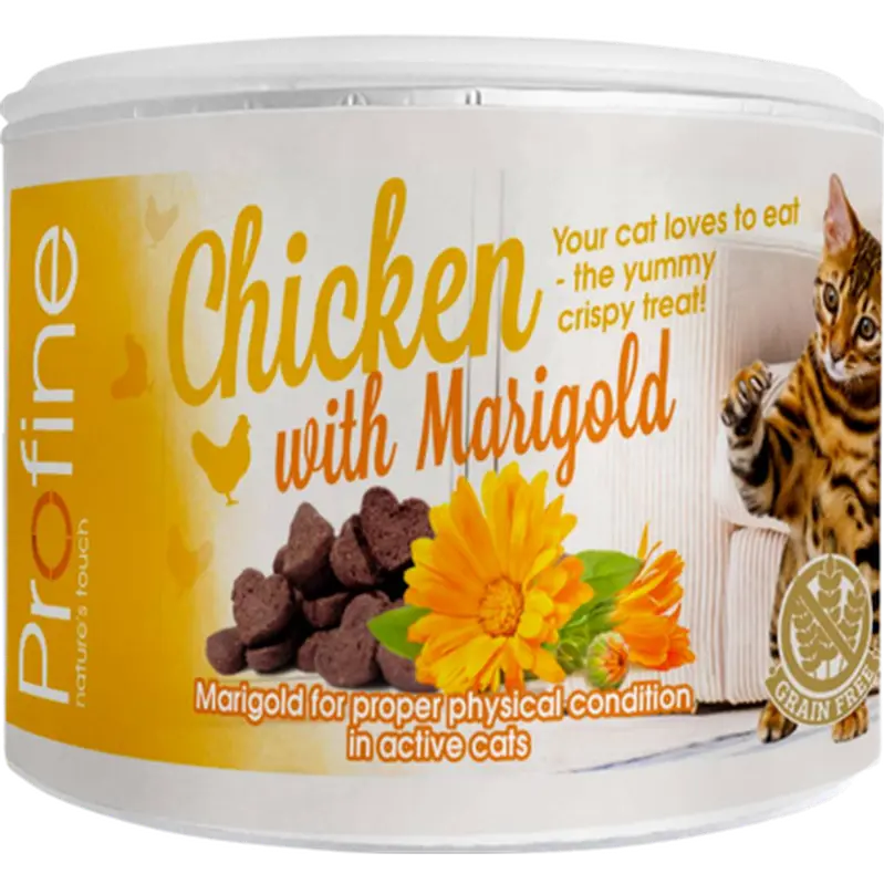 Cat Crunchy Snack Chicken & Marigold