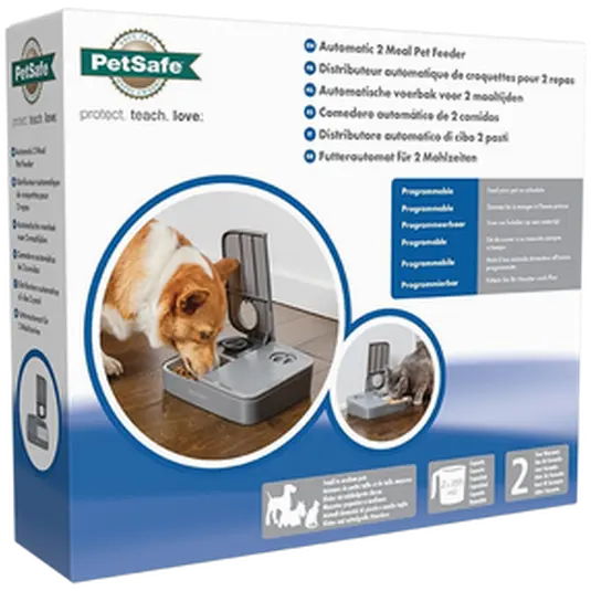 2 Meal Pet Feeder