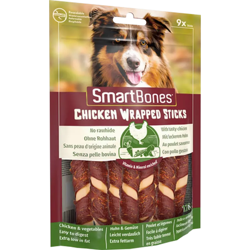 Chicken Wrapped Sticks