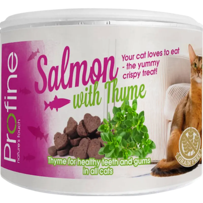 Cat Crunchy Snack Salmon & Thyme