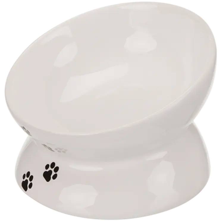 Elevated Ceramic Bowl White 150ml/ø13cm