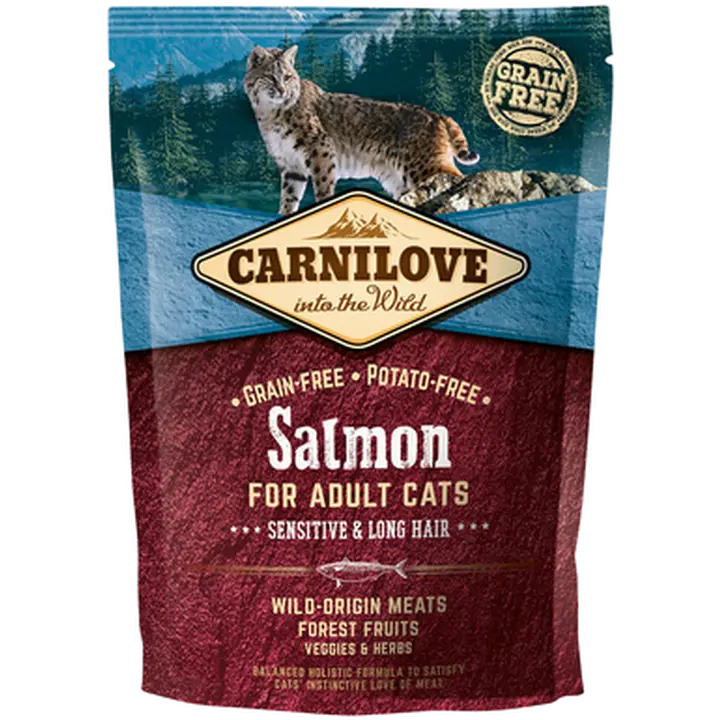 Cat Salmon Sensitive & Long Hair