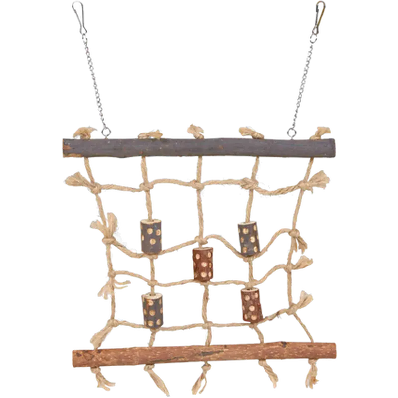 Natural Living Rope Climbing Wall