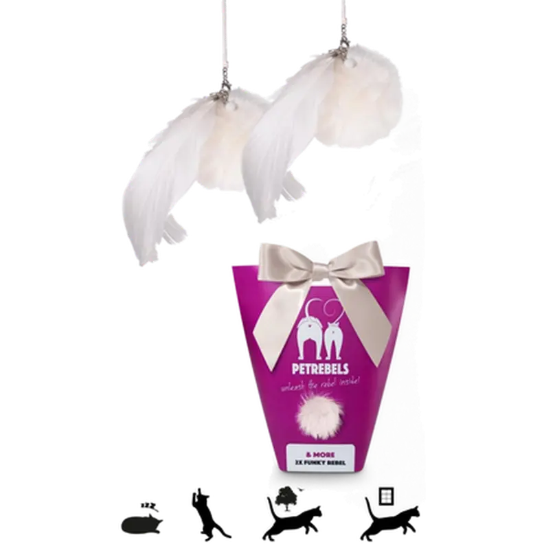 Cat Toy Funky Rebels Soft Creme