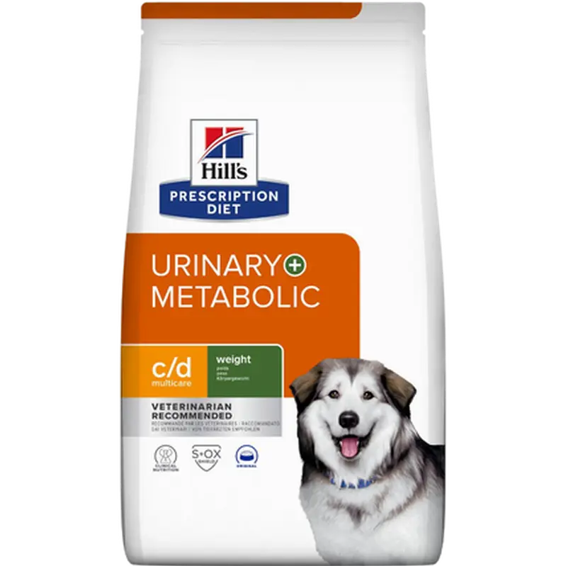 Adult c/d Multicare & Metabolic Dry Dog Food 12 kg