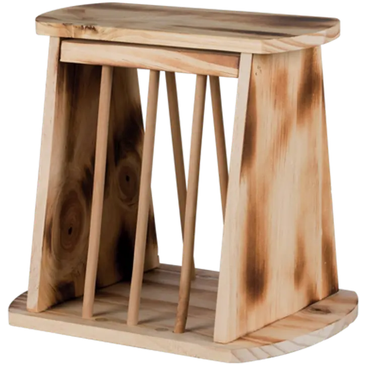 Free-Standing Hay Manger Flamed
