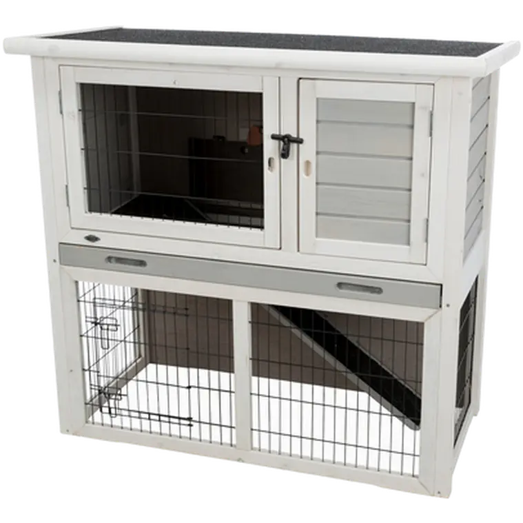 Natura Guinea Pig Hutch with Outdoor Run