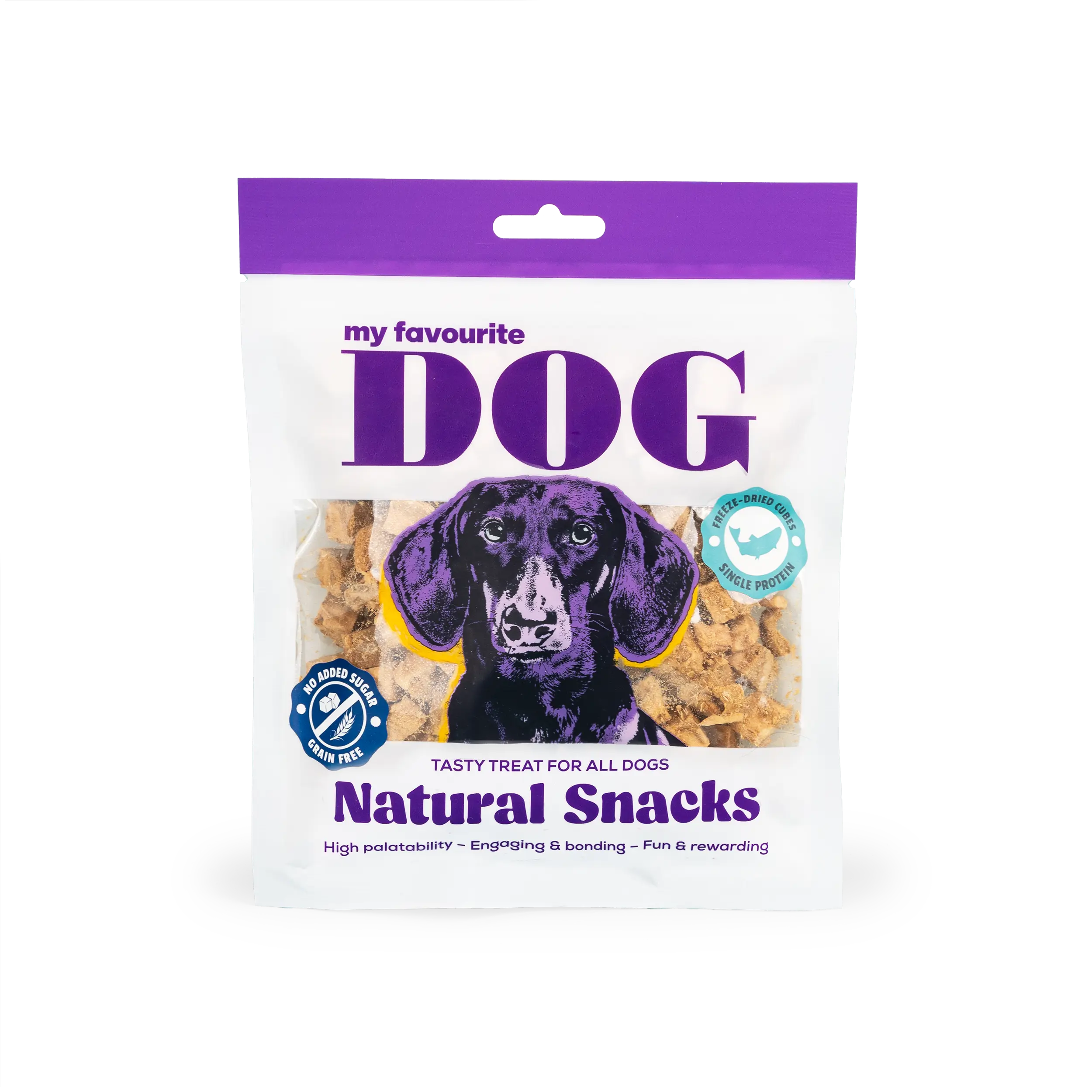 Freeze-dried Salmon Dog Cubes