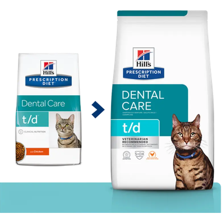 t/d Dental Care Chicken - Dry Cat Food