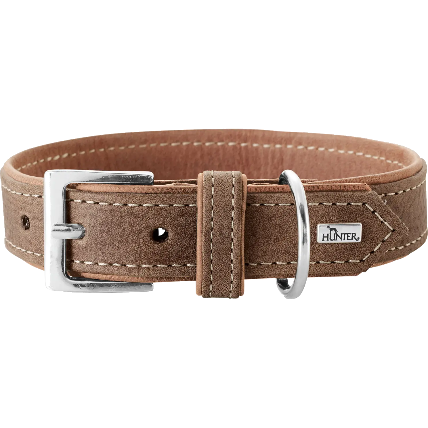 Hundhalsband Porto Tobacco/Cognac 30 - Halsmått 21-25cm