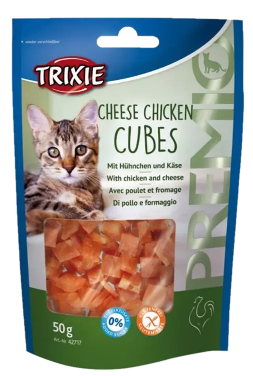 Premio Cheese Chicken Cubes
