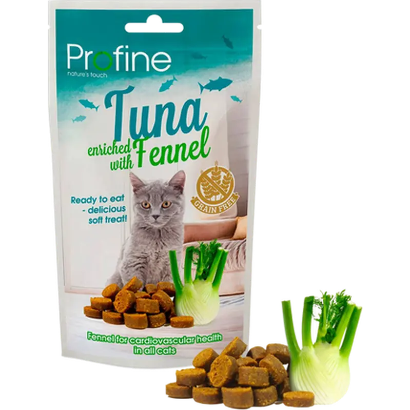 Cat Semi Moist Snack Tuna & Fennel