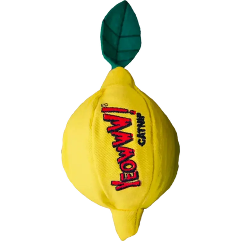 Catnip Cat Toy Lemon