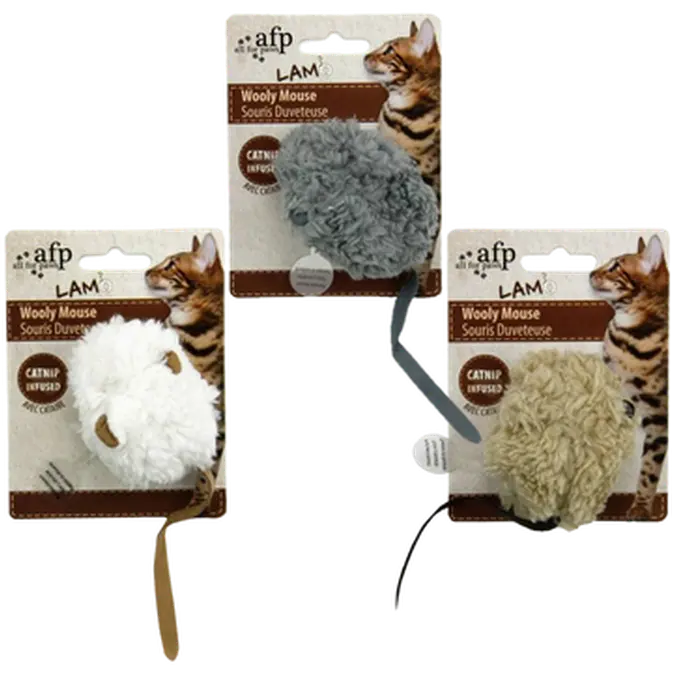 LAM Wooly Mouse Cat Toy