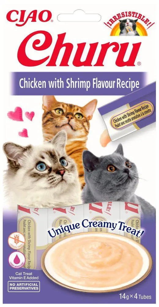 Cat Creamy Chicken with Shrimp flavor