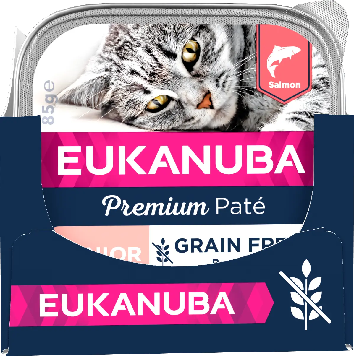 Cat Grain Free Senior Salmon Paté 12x85g