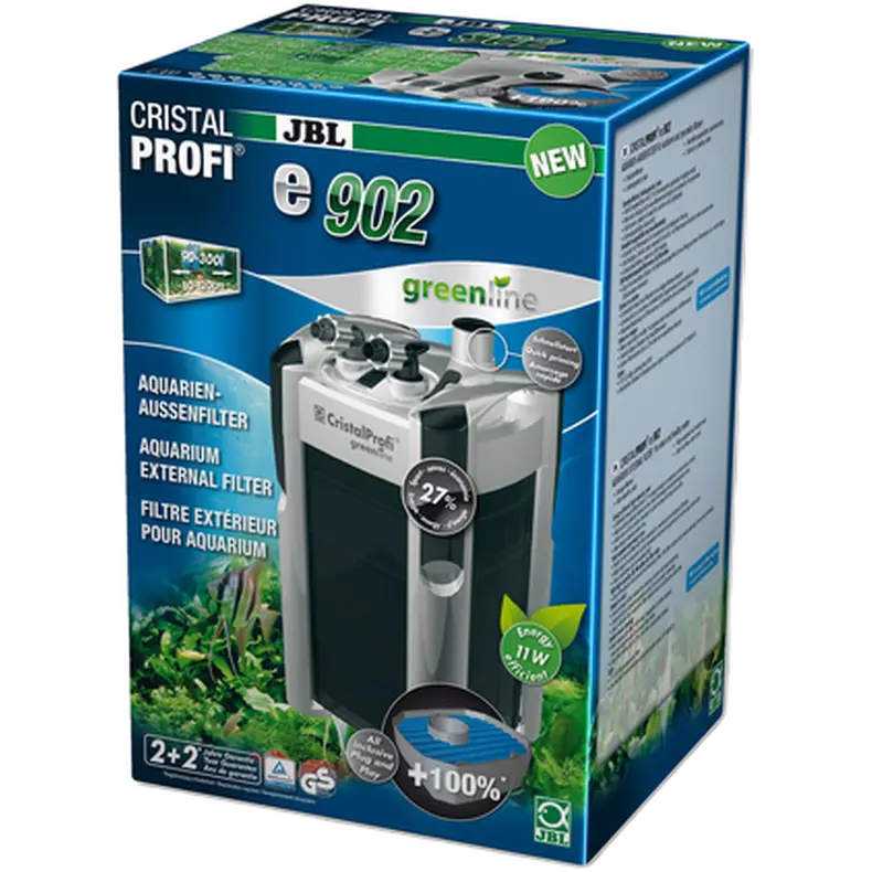 CristalProfi e902 Greenline External Filter 900L/h
