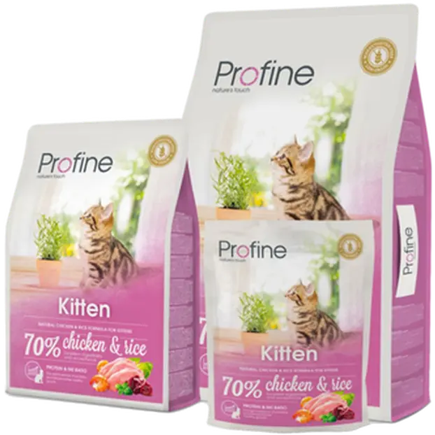 Cat Dry Food Kitten Chicken & Rice