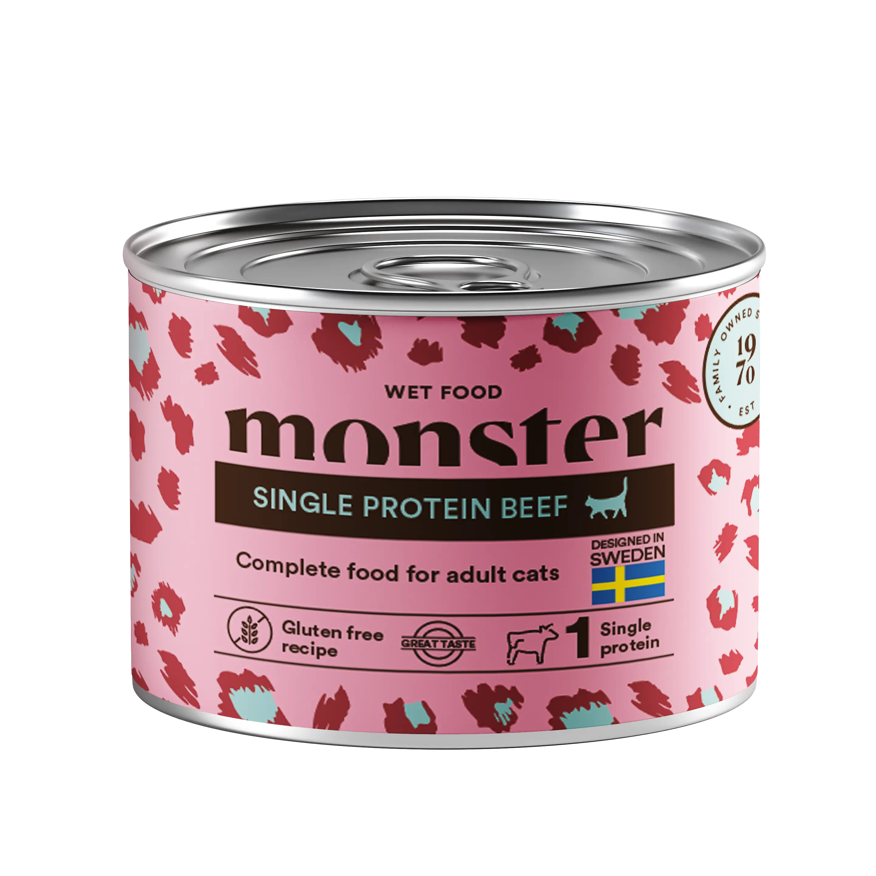 Cat Adult Single Protein Beef Can