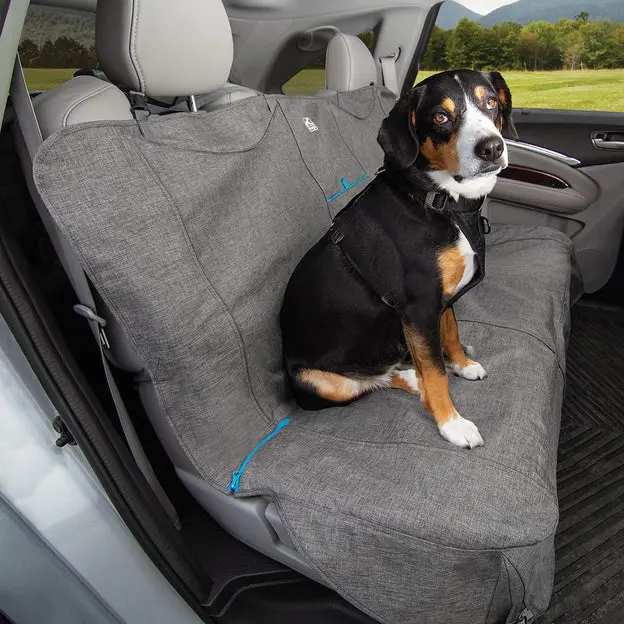 No Slip Grip Bench Seat Cover Heather Grey 140cm