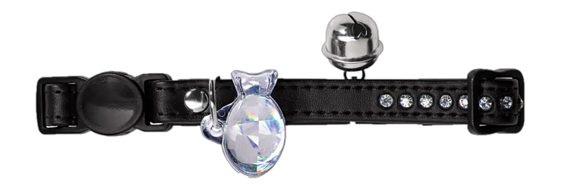Cat Collar Modern Art Luxus Artificial Leather