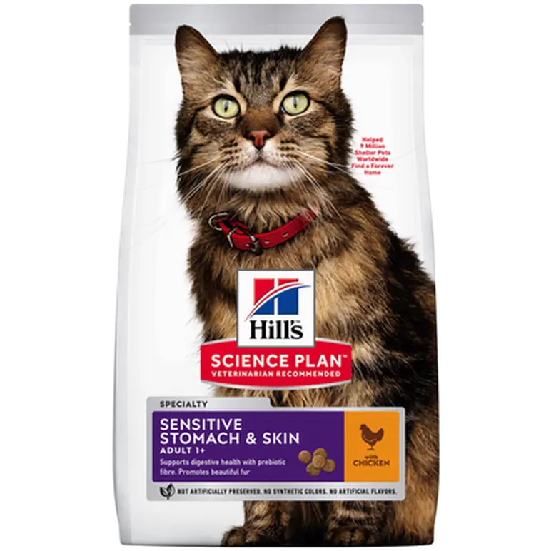 Adult Sensitive Stomach & Skin Chicken - Dry Cat Food