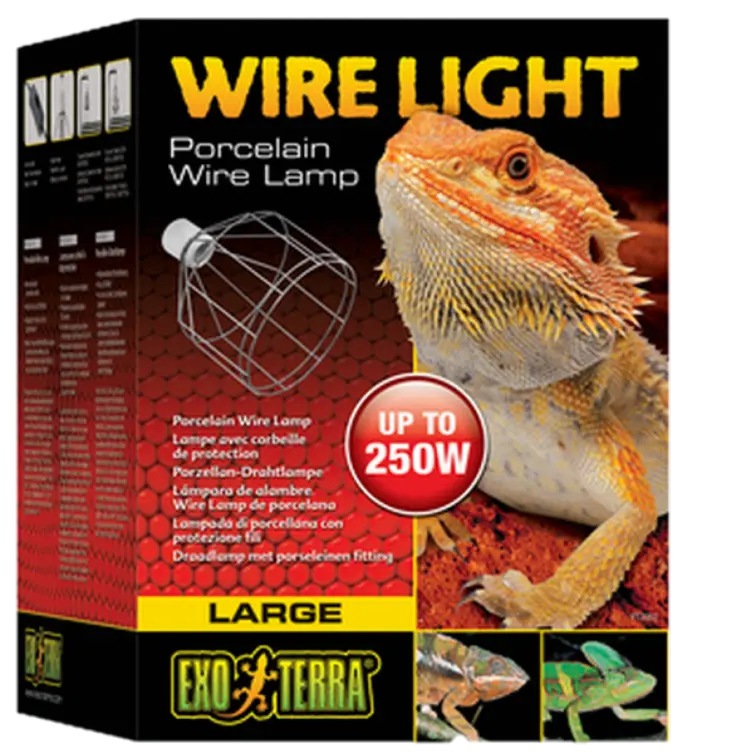 Wire Light - Porcelain Wire Lamp